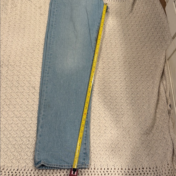 Levi's 501 34/34 Men’s Botton fly Light blue Jeans - Picture 8 of 12